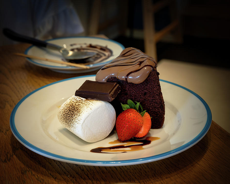 Chocolate Cake Photograph by Bill Chizek