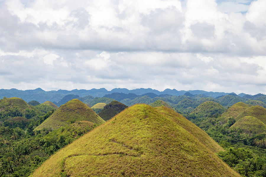 Chocolate Hills view from the top Photograph by Jairam Poupart - Fine ...