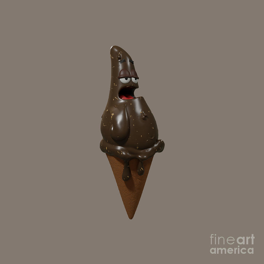 Chocolate Chocolate - Tiny Ice Cream Painting — Inside The Robot