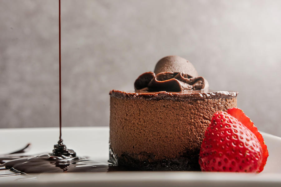 Chocolate mousse / Desserts concept (Click for more) Photograph by Nzphotonz