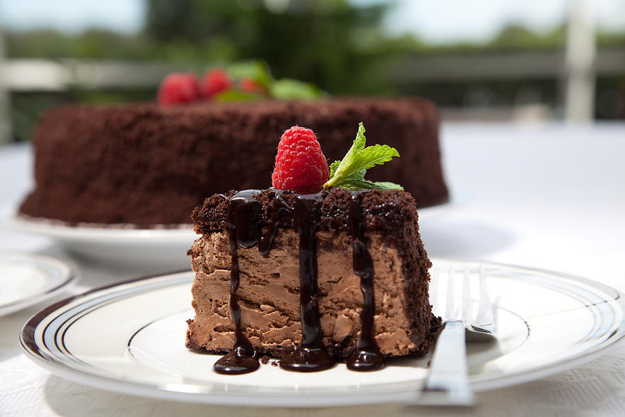 Chocolate Mousse Cake Photograph by DanielBendjy