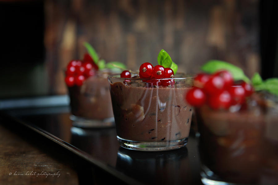 Chocolate Mousse Photograph by Halat Photography