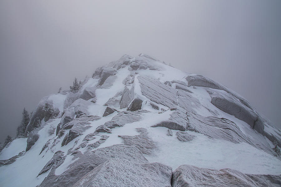 Chocorua Icy Summit Photograph by White Mountain Images