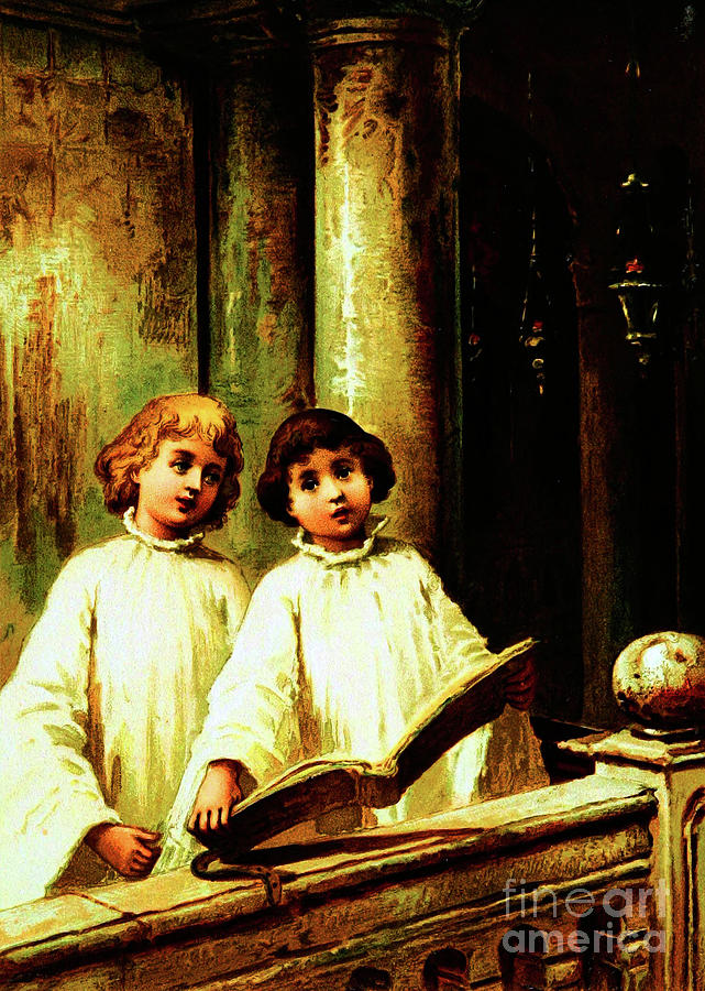 Choir Boys Taylor Modified Digital Art by Julien Coallier Fine Art