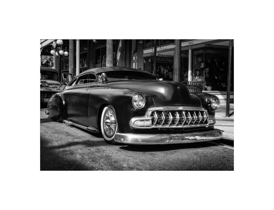 Chopped Chevy Front View Photograph by ARTtography by David Bruce Kawchak