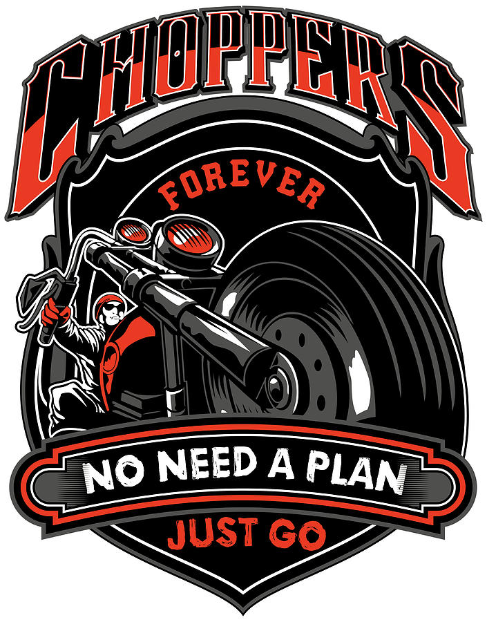 Chopper Rider Forever Digital Art by Long Shot