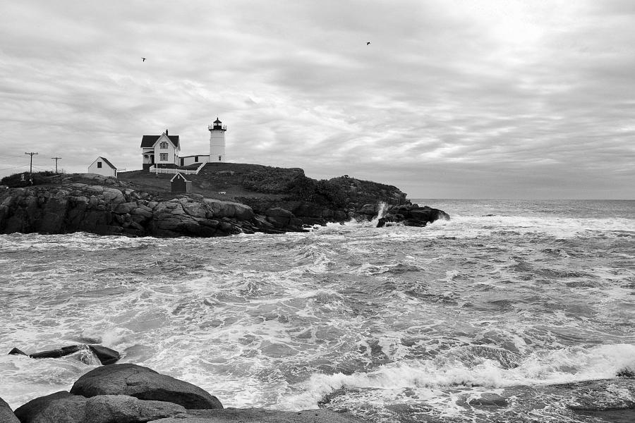 Choppy bw Photograph by Warren LaBaire Photography - Fine Art America