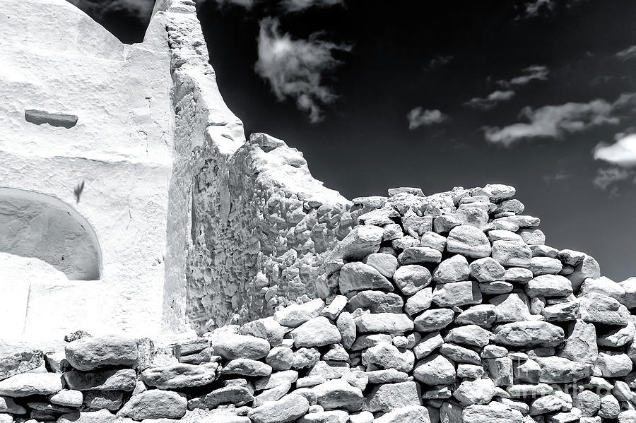 Chora Rocks in Greece Photograph by John Rizzuto