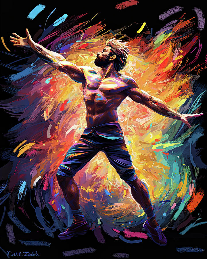 Choreography of Colors Digital Art by Mark Tisdale