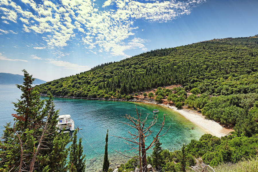 Chorgota beach in Kefalonia, Greece Photograph by Constantinos Iliopoulos