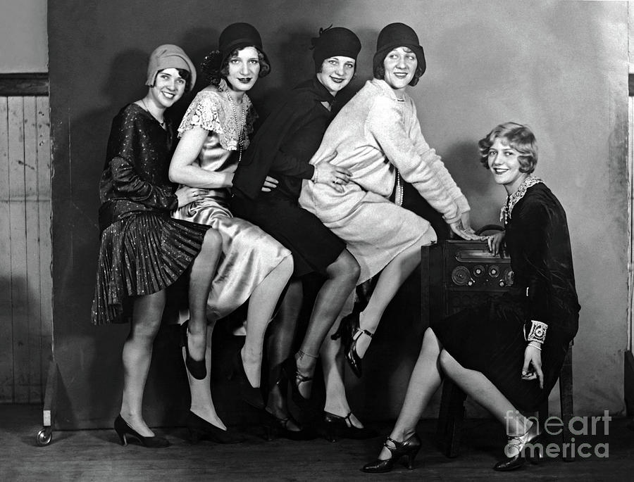 Chorus Girls 1920s Photograph