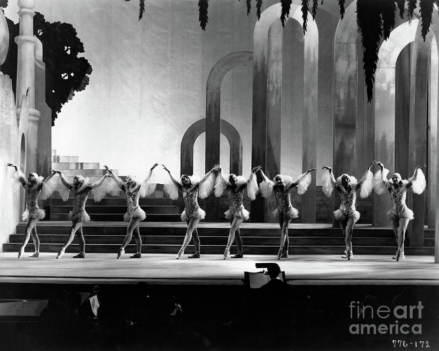 Chorus Girls - Pointed Heels - 1929 Photograph by Sad Hill - Bizarre Los Angeles Archive