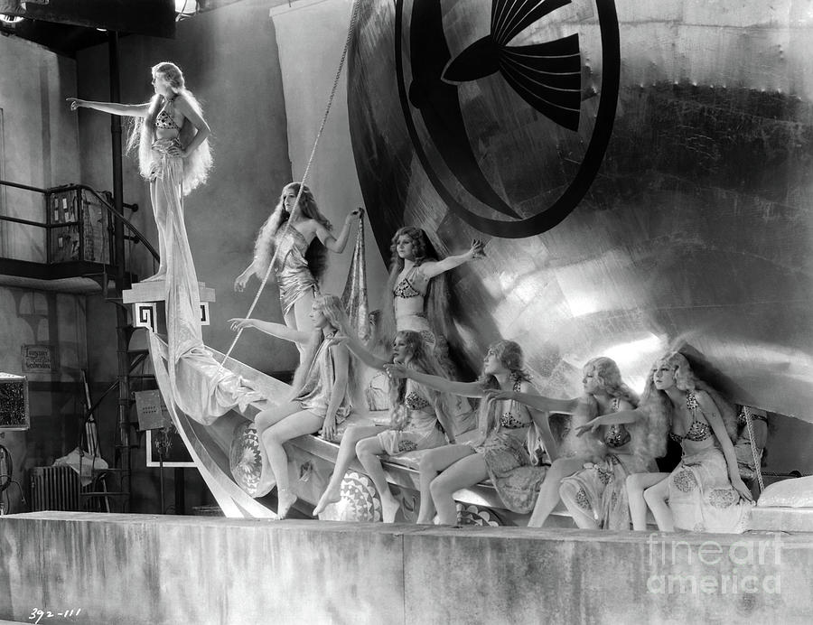 Chorus Girls The Broadway Melody 1929 Photograph by Sad Hill - Bizarre Los Angeles Archive