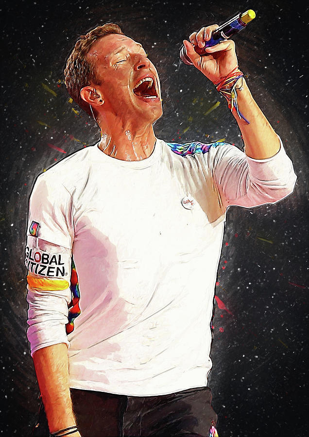 Chris Martin Digital Art by Smh Yrdbk | Fine Art America