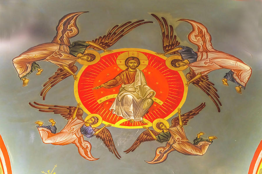 Christ Angels Ceiling St Photios Greek Orthodox Shrine Saint Aug ...