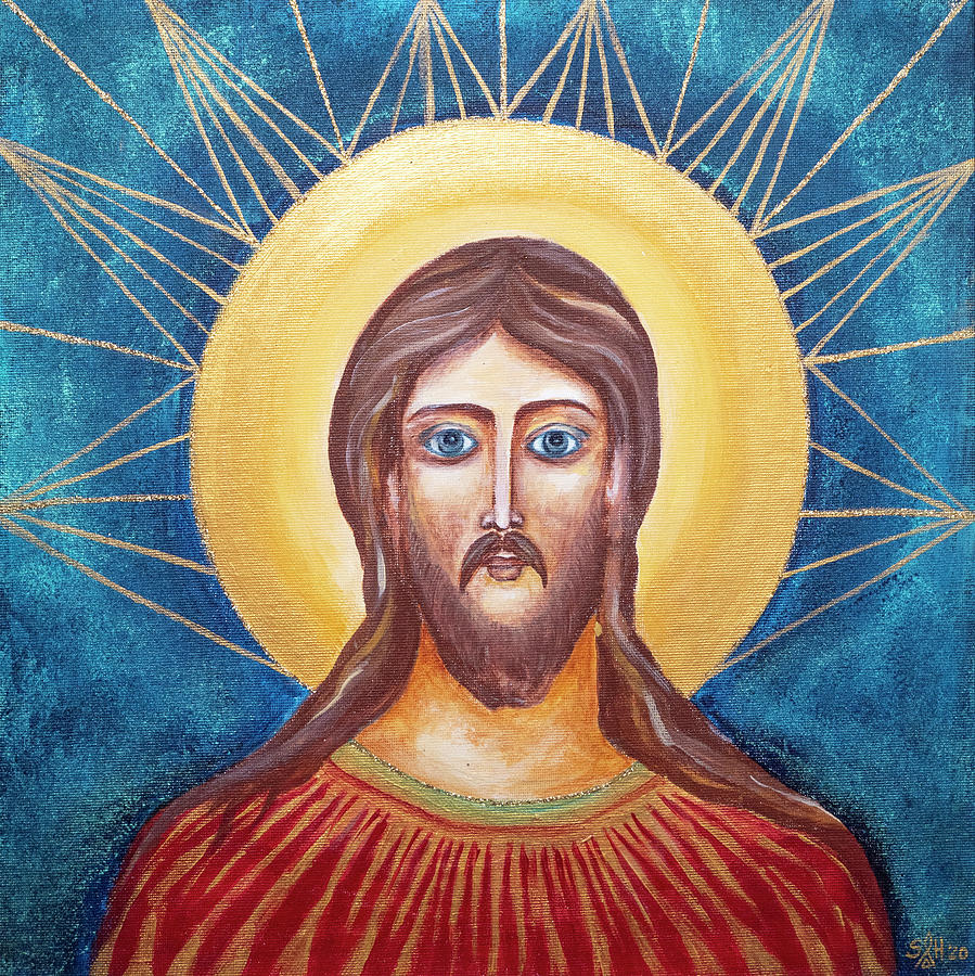Christ Painting by Blessed Art - Fine Art America