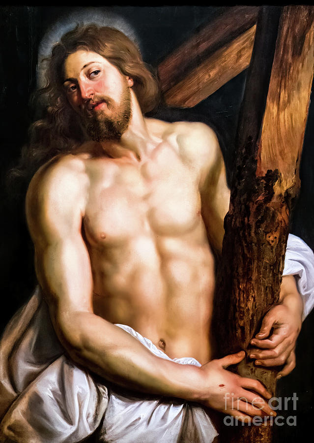 Christ by Peter Paul Rubens 1612 Painting by Peter Paul Rubens