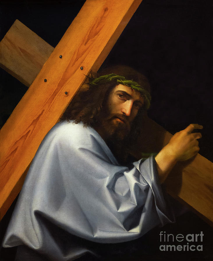 1515 Photograph - Christ Carrying the Cross, 1515 by Kate Kimber