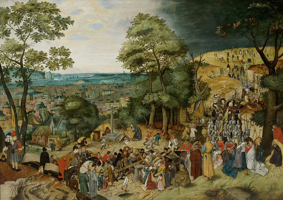 Christ Carrying the Cross Painting by Pieter Brueghel - Fine Art America