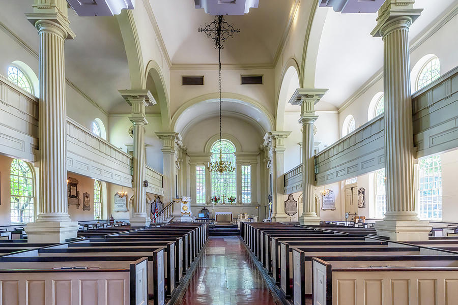 Christ Church Interior - Philadelphia, PA Photograph by Susan Rissi Tregoning
