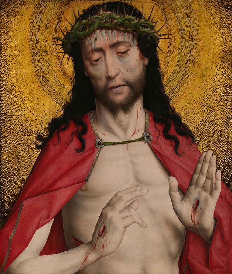 Jesus Christ Painting - Christ Crowned With Thorns by Mountain Dreams