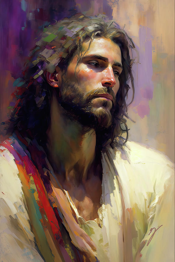 Stræbe Madison Kommandør Christ in Reflection Painting by Greg Collins - Pixels