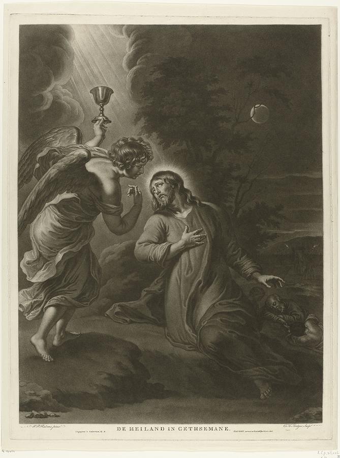 Christ In The Garden Of Gethsemane, Charles Howard Hodges, After Peter Paul Rubens, 1808 Painting