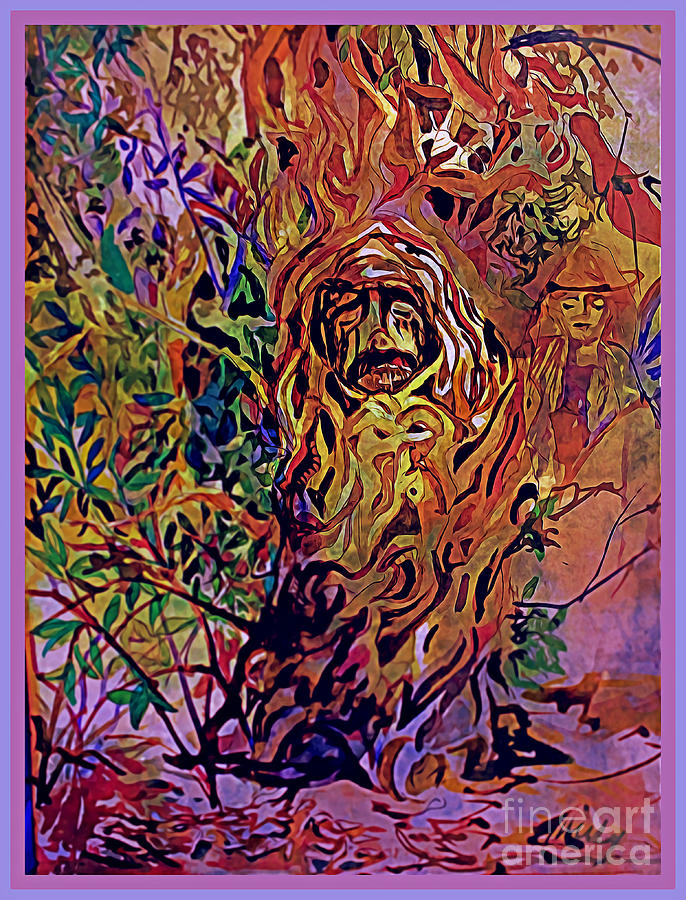 Nature Mixed Media - Christ is the Tree of Life by Mindy Newman