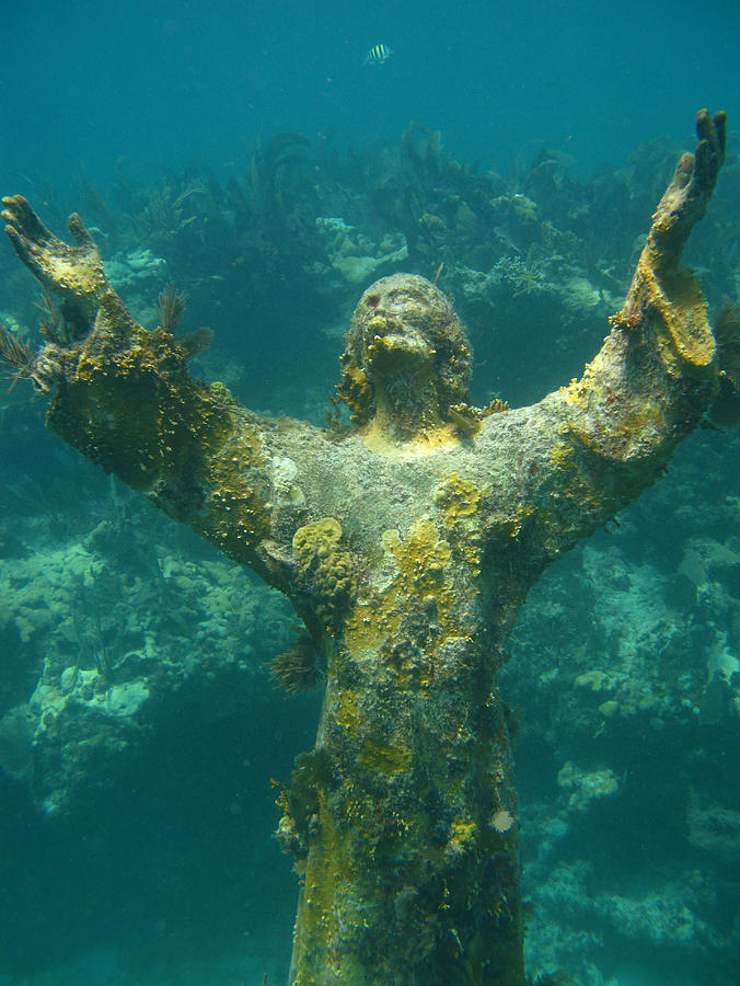 Christ of the Abyss Photograph by Mathew Shepard | Fine Art America