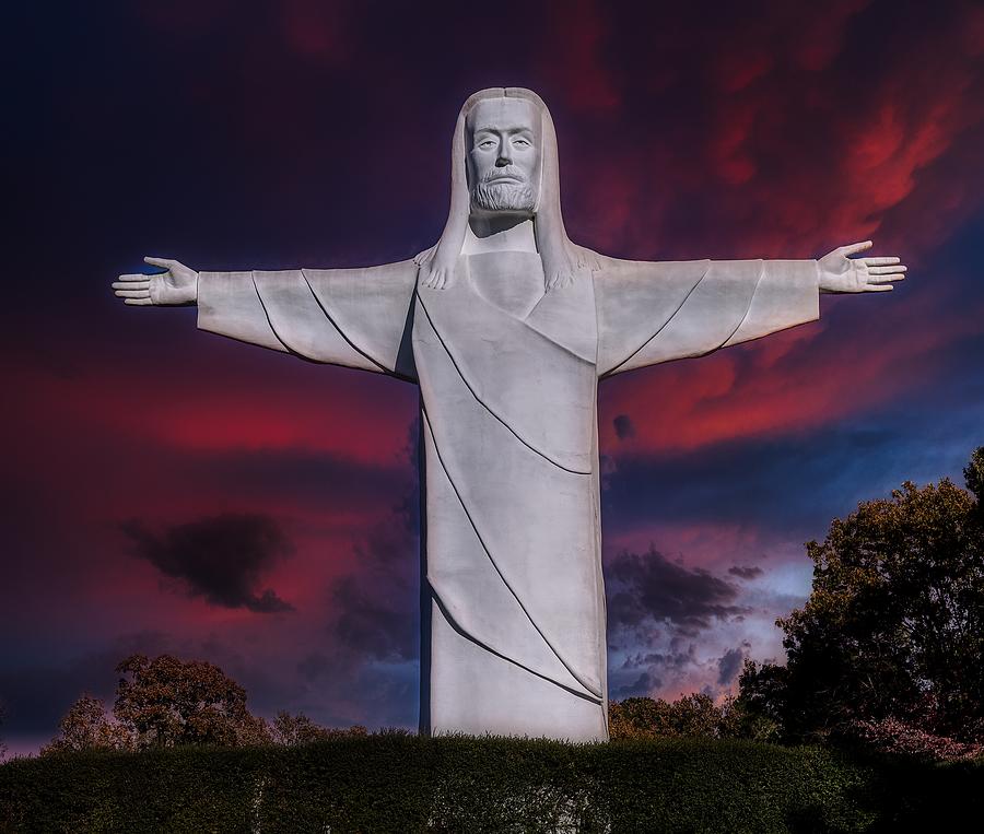 Christ of the Ozarks Photograph by Mountain Dreams - Pixels