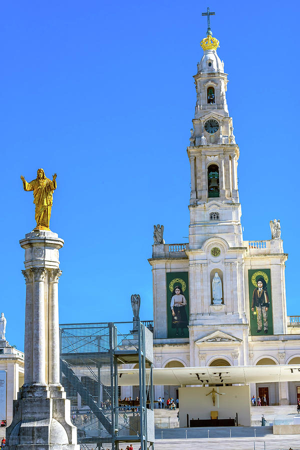 Christ Statue 100th Anniversary Appearances Basilica Fatima Port ...