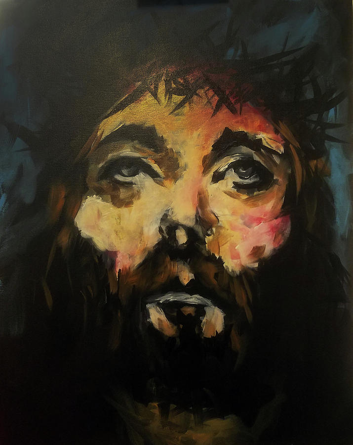 Christ the King  Painting by David Maynard