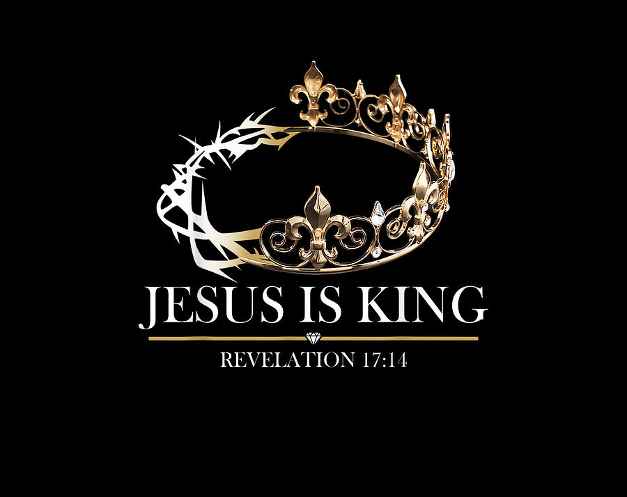 Christian Gift Jesus is King jesus christ christian religious Digital ...