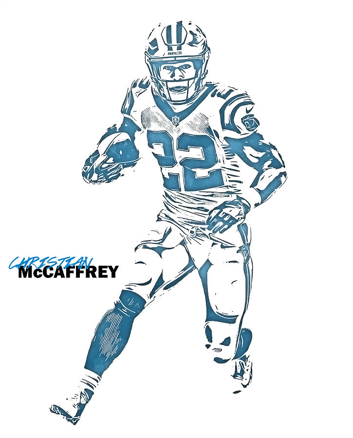 Christian McCaffrey Back-To | Sticker