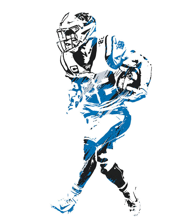 Carolina Panthers Uniform Art Print by Joe Hamilton - Pixels Merch