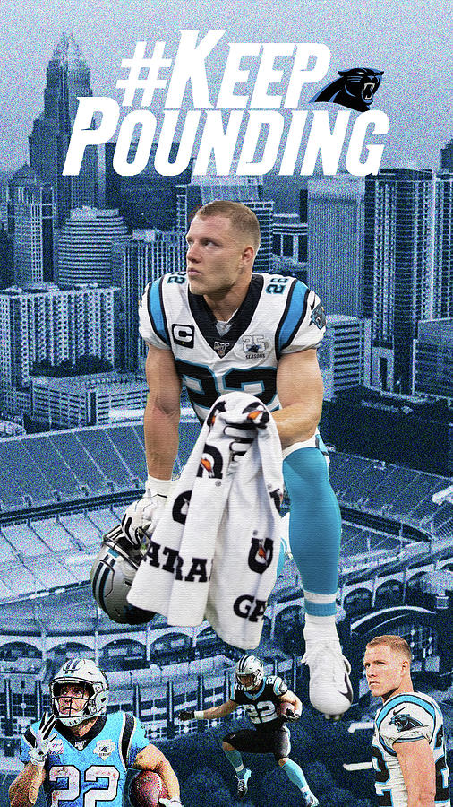 Christian McCaffrey Stadium Poster by Tag DuMond