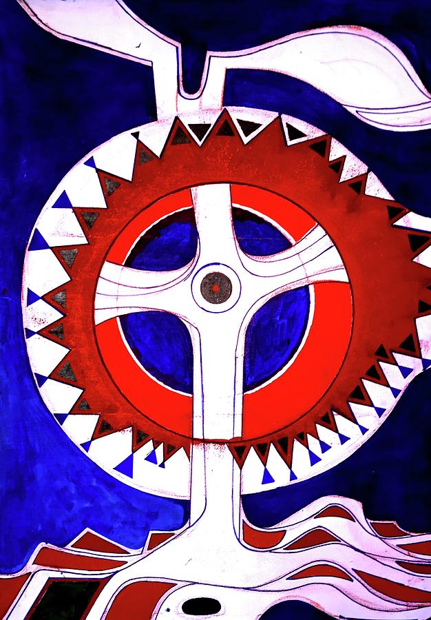 Christian symbol Painting by Adalardo Nunciato  Santiago
