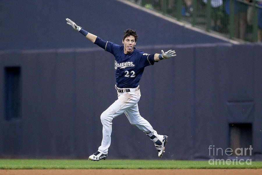 Christian Yelich Photograph by Dylan Buell Christian Yelich Photograph by Dylan Buell