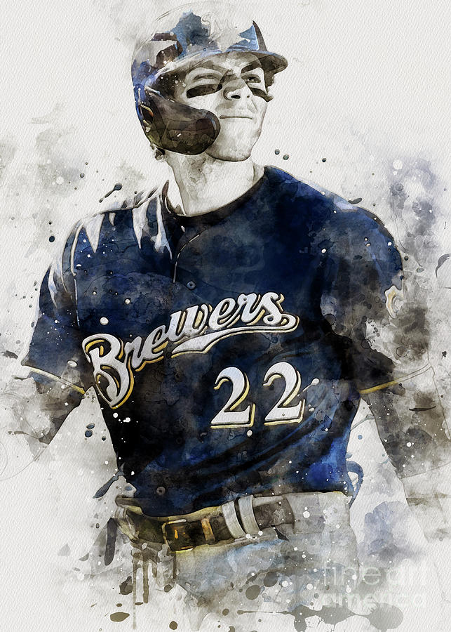 Christian Yelich Milwaukee Digital Art by Kun Funny - Fine Art America