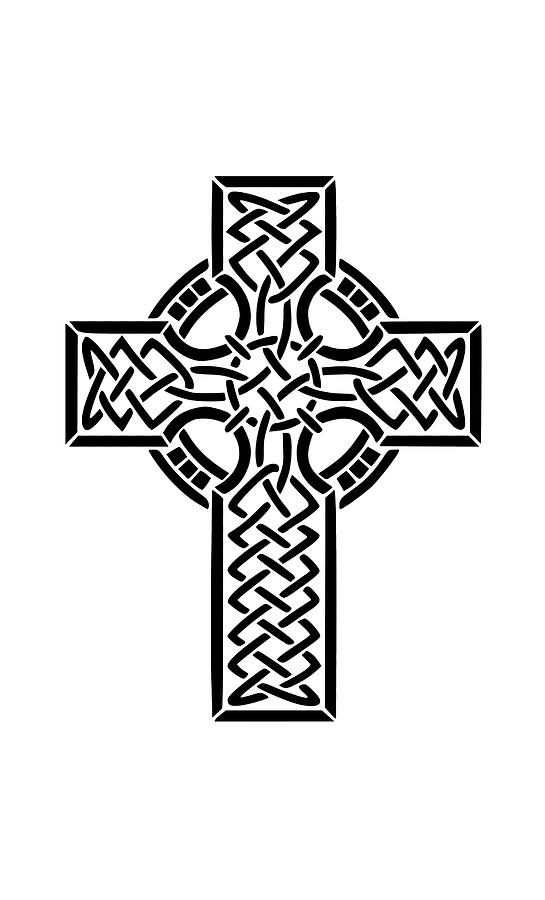 CHRISTIANITY. Celtic Knot, CROSS. Digital Art by Tom Hill - Fine Art ...