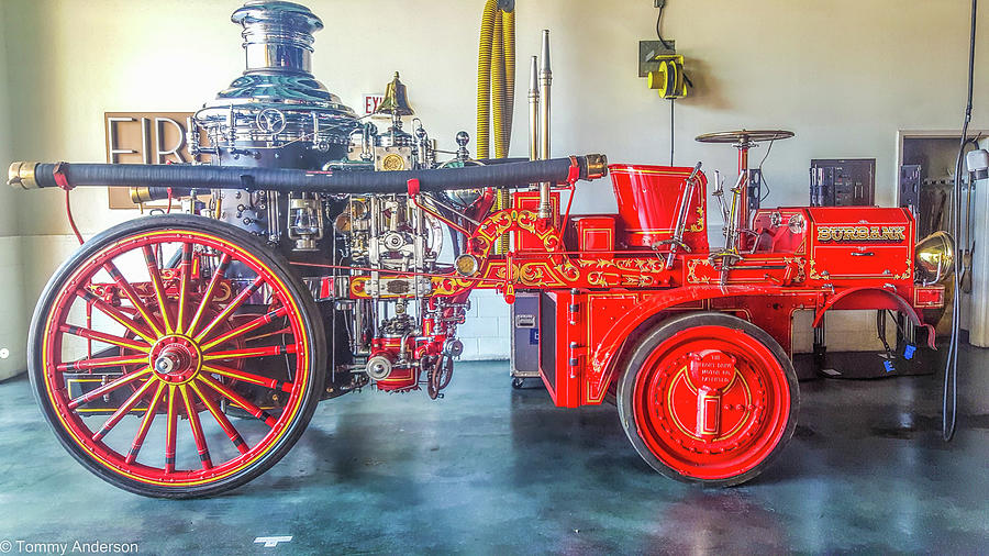 Christie Fire Engine Photograph