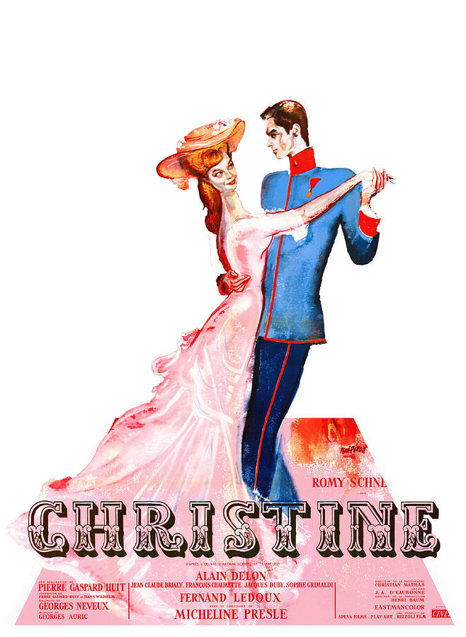 Christine, 1958 - 3d movie poster Mixed Media by Movie World Posters