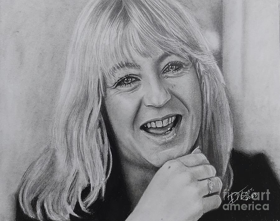 Christine McVie Drawing by Dave LeBlanc -DTL ART - Fine Art America