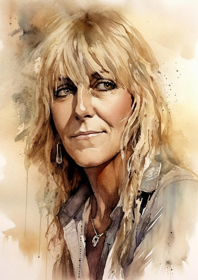 Christine McVie Digital Art by Dieu Vuong Kha - Fine Art America