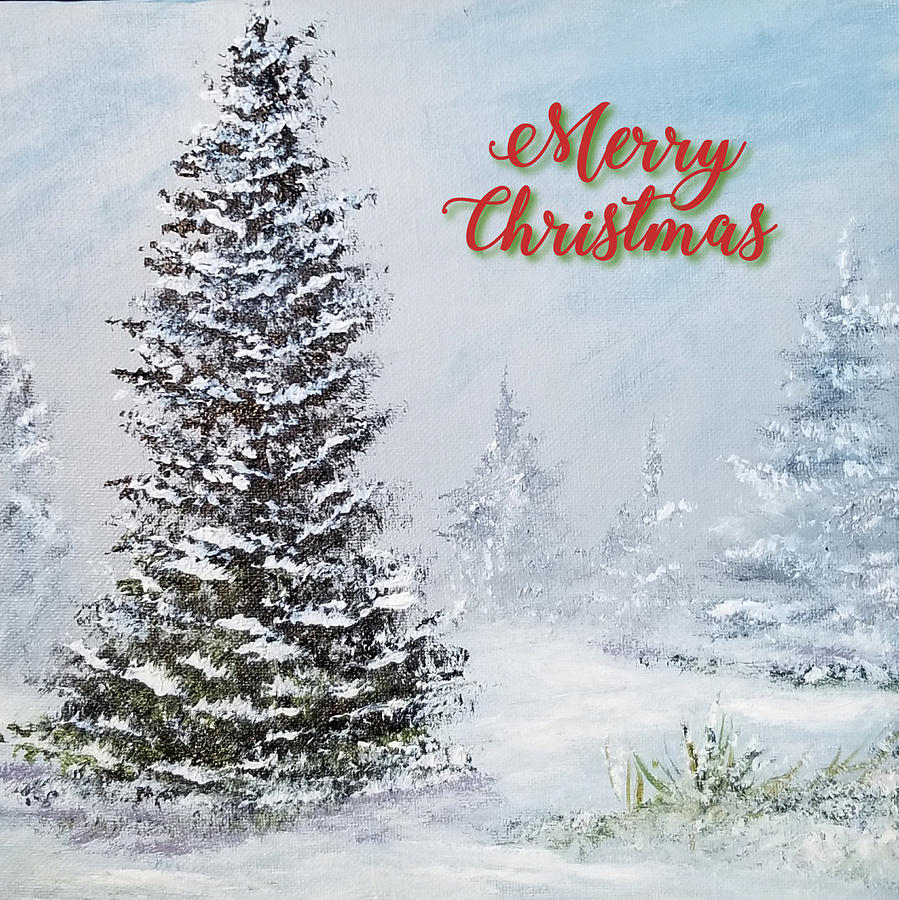 Christmas 22 Painting by Robert Clark