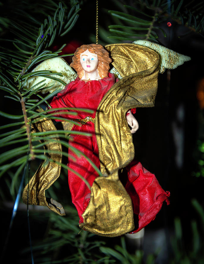 Christmas Angel Photograph by Her Arts Desire