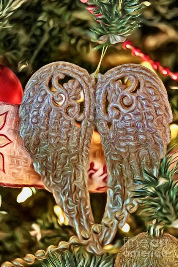 Christmas Angel Wings Photograph by Mesa Teresita - Pixels