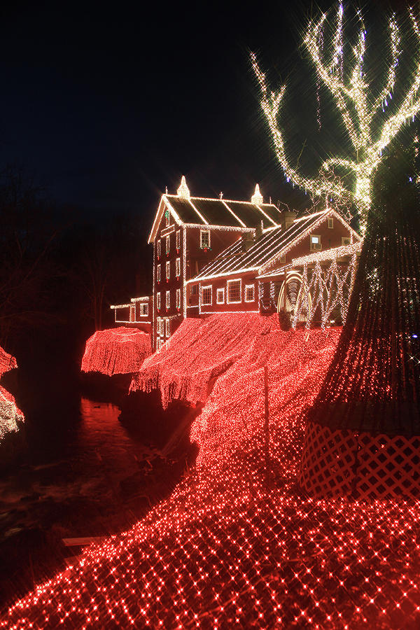 Christmas at Clifton Mill Photograph by Gary Kaylor