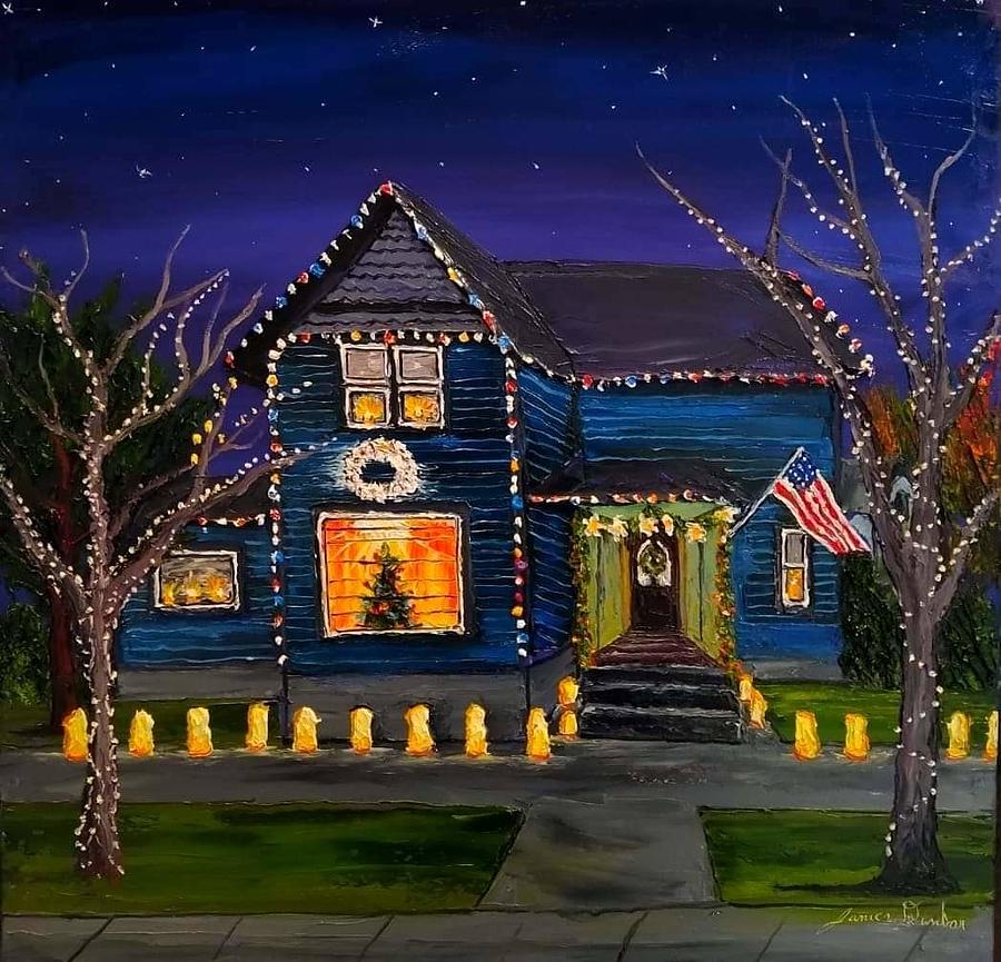 Christmas At Midnight Painting by James Dunbar