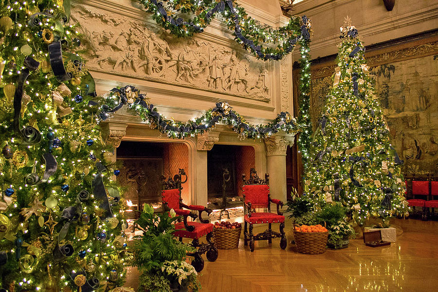 Christmas at the Biltmore Photograph by Michelle Billeter - Pixels